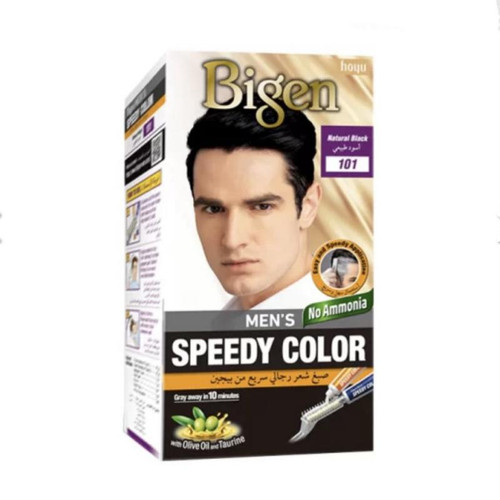 کیت رنگ موی مردانه بیگن اسپیدی کالر شماره MEN SPEEDY 101 حجم میلی لیتر